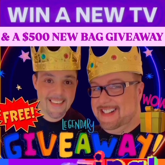 Accessories - 👑TV GIVEAWAY, $500 BAG GIVEAWAY, FREE GIFT, JEWELRY GIVEAWAYS, MAJOR BRANDS S-3X